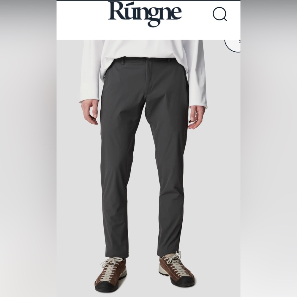 RUNGNE HARNESS
ORIGINAL
PANTS Men's Charcoal GREY SIZE MEDIUM NWOT